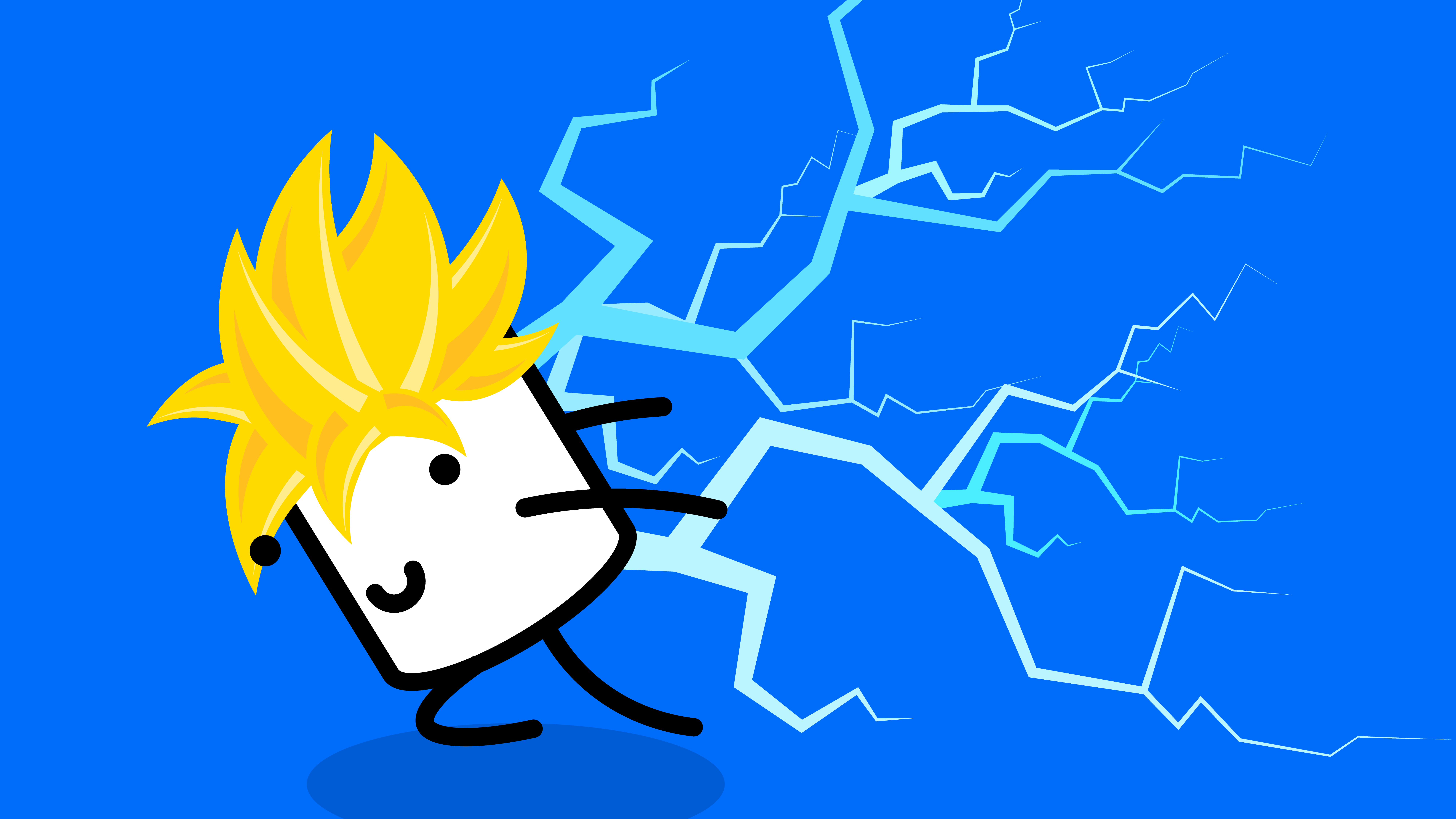 xrp.cafe Super Saiyan mug mascot character