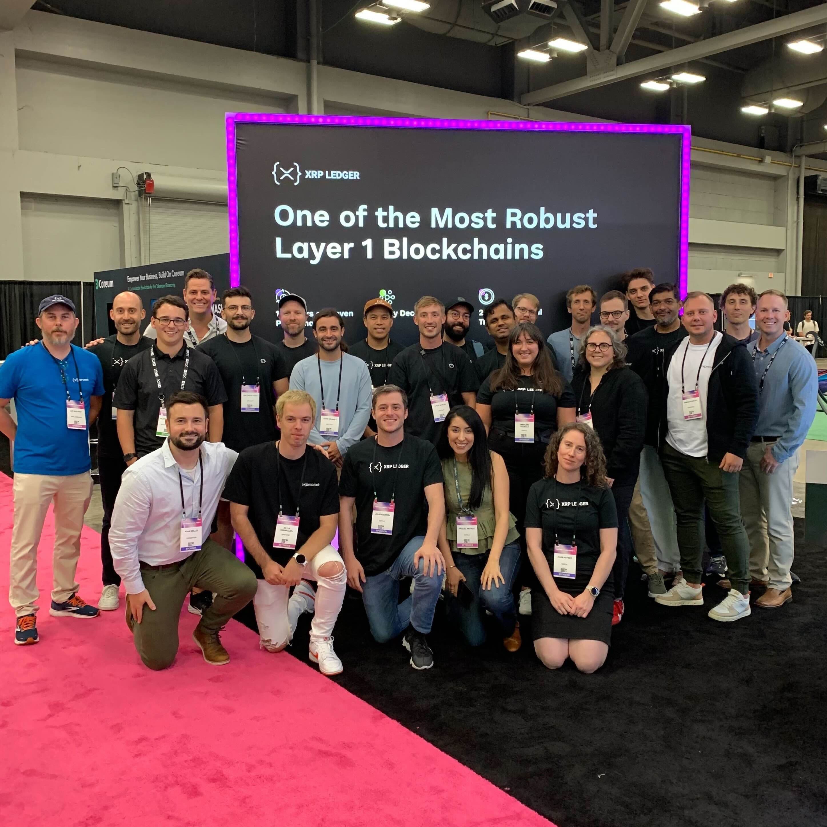 XRP Ledger community group photo at Consensus