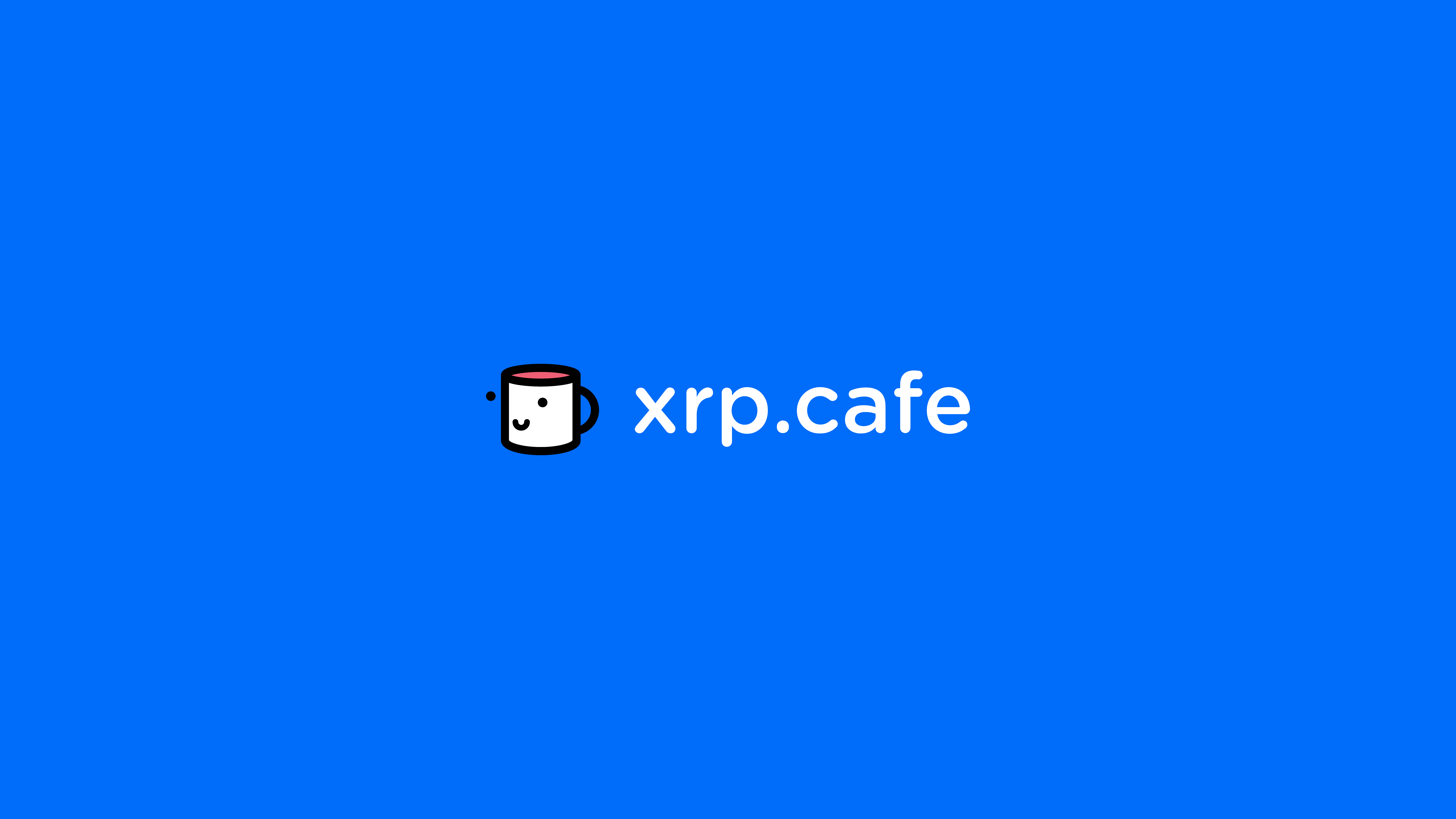 xrp.cafe coffee-mug logo lockup
